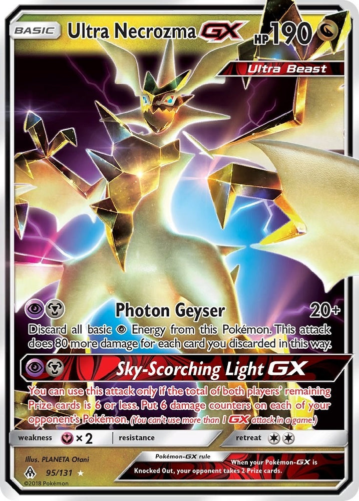 Image for Ultra Necrozma GX (95/131) [SM - Forbidden Light]