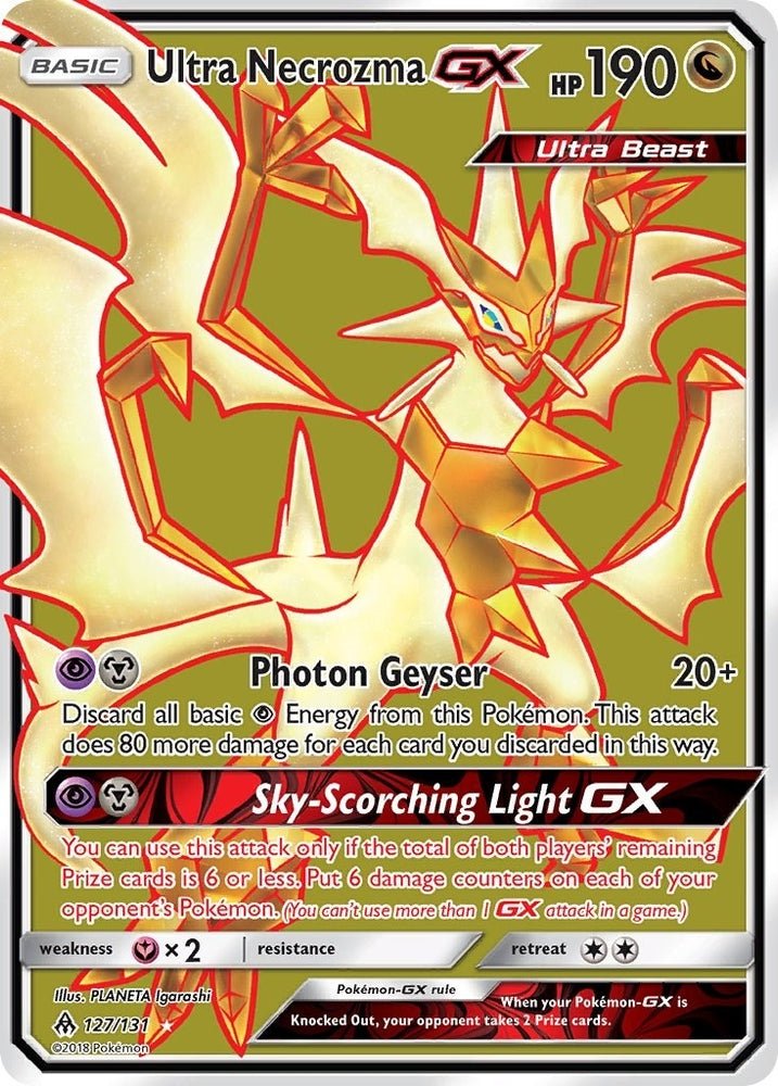 Image for Ultra Necrozma GX (Full Art) (127/131) [SM - Forbidden Light]