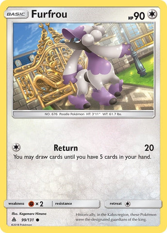 Image for Furfrou (99/131) [SM - Forbidden Light]