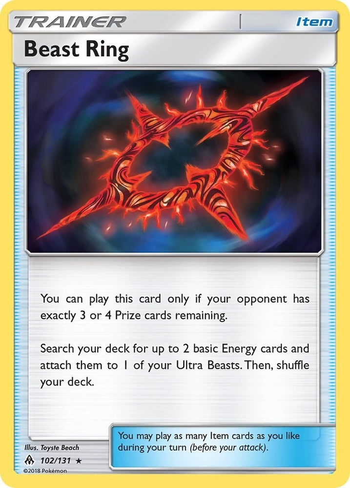 Image for Beast Ring (102/131) [SM - Forbidden Light]