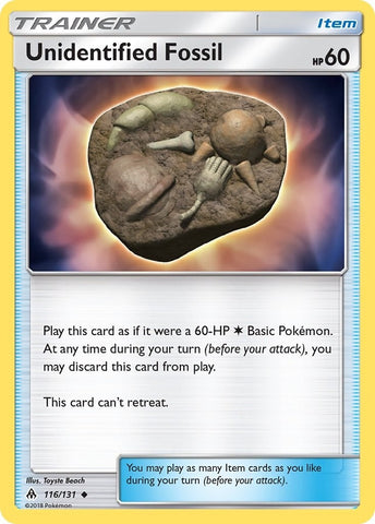 Image for Unidentified Fossil (116/131) [SM - Forbidden Light]