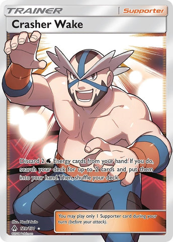 Image for Crasher Wake (Full Art) (129/131) [SM - Forbidden Light]