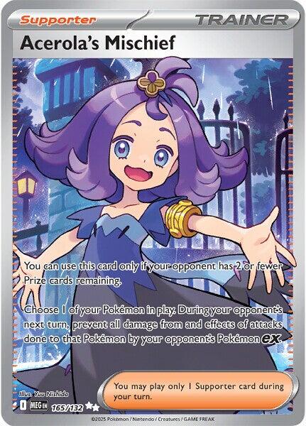 Acerola's Mischief (165/132) (ME01: Mega Evolution)