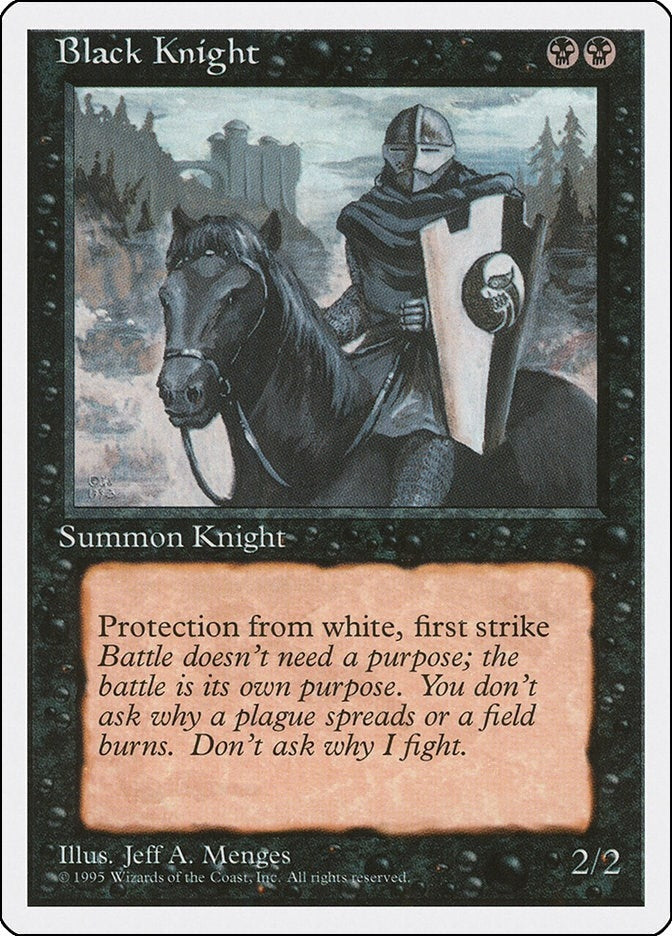 Image for Black Knight [Fourth Edition]
