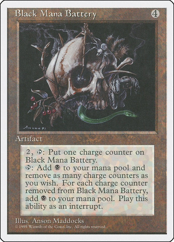 Image for Black Mana Battery [Fourth Edition]