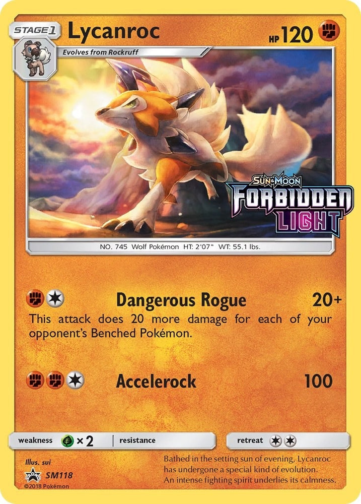 Image for Lycanroc - SM118 (Prerelease) (SM118) [SM Promos]