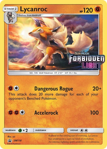 Image for Lycanroc - SM118 (Prerelease) (SM118) [SM Promos]