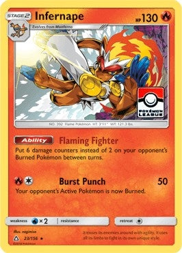 Image for Infernape (023/156) [League & Championship Cards]