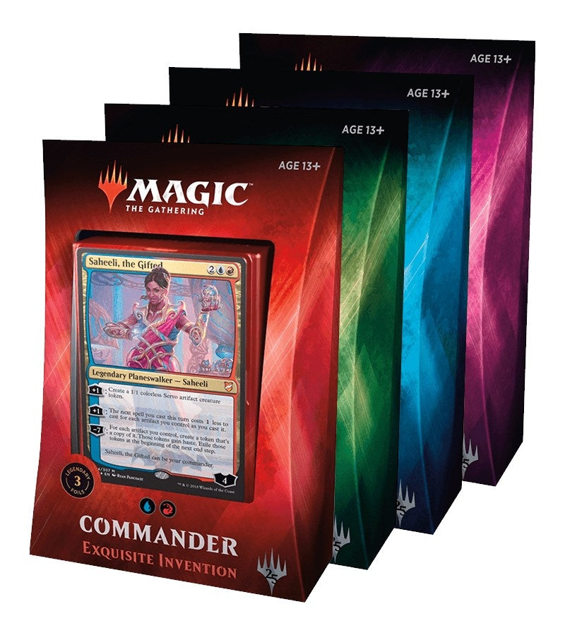 Image for Commander 2018 - Set of 4 [Commander 2018]