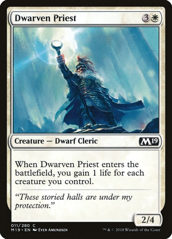 Image for Dwarven Priest (11) [Core Set 2019]