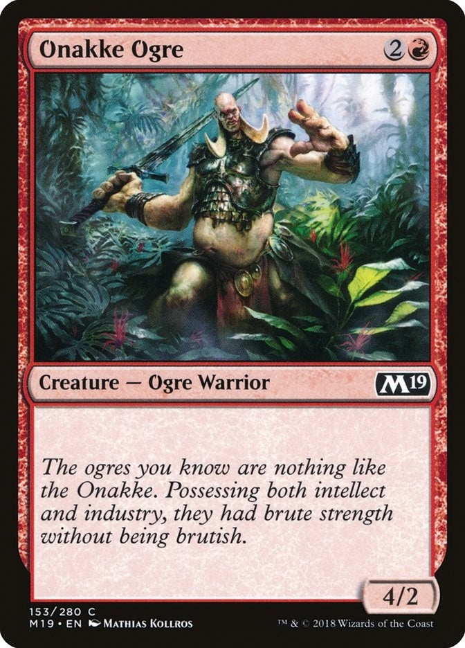 Image for Onakke Ogre (153) [Core Set 2019]