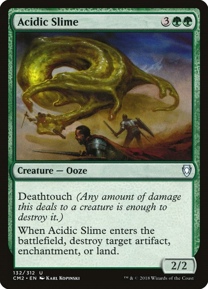 Image for Acidic Slime (132) [Commander Anthology Volume II]
