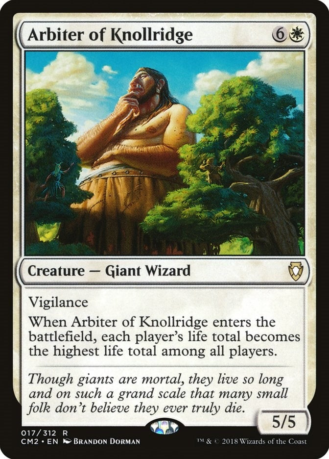 Image for Arbiter of Knollridge (17) [Commander Anthology Volume II]
