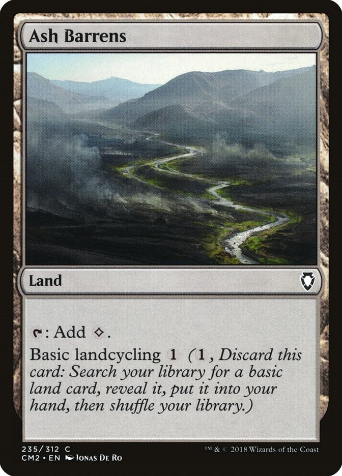 Image for Ash Barrens (235) [Commander Anthology Volume II]
