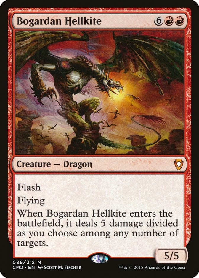 Image for Bogardan Hellkite (86) [Commander Anthology Volume II]
