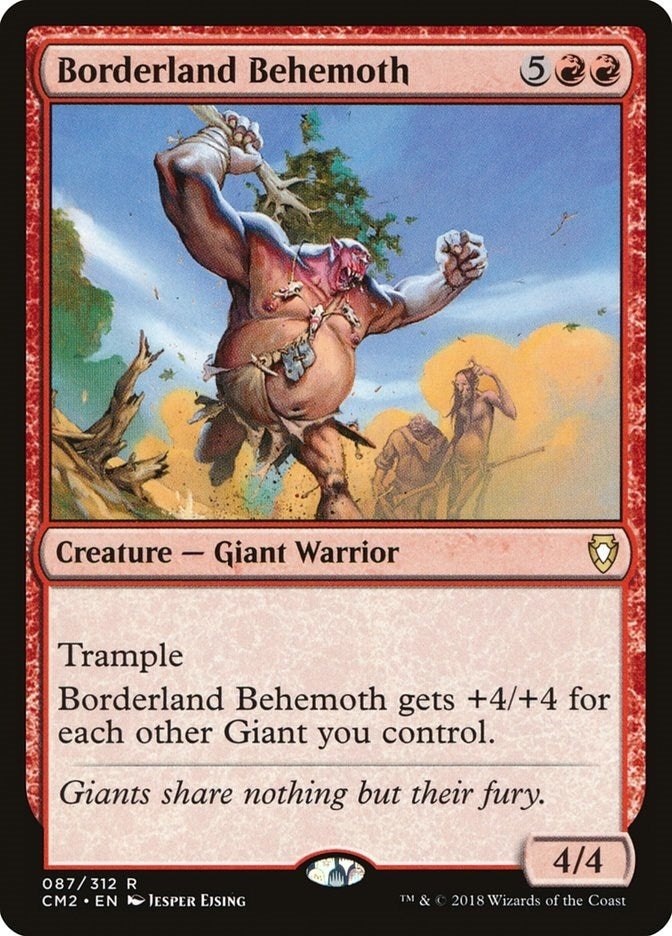 Image for Borderland Behemoth [Commander Anthology Volume II]