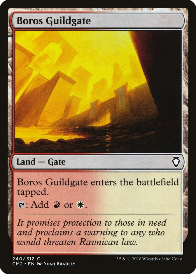 Image for Boros Guildgate (240) [Commander Anthology Volume II]