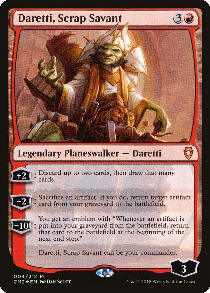 Image for Daretti, Scrap Savant (4) [Commander Anthology Volume II]