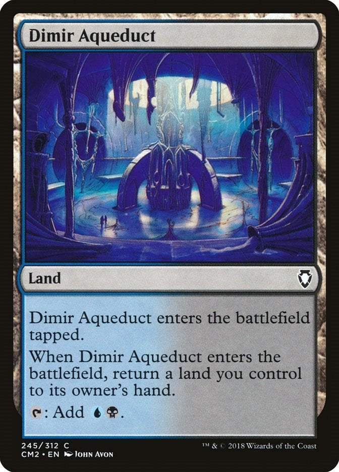 Image for Dimir Aqueduct (245) [Commander Anthology Volume II]