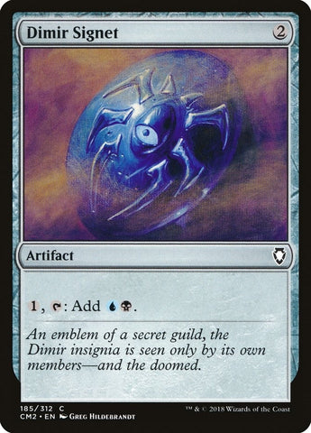 Image for Dimir Signet (185) [Commander Anthology Volume II]