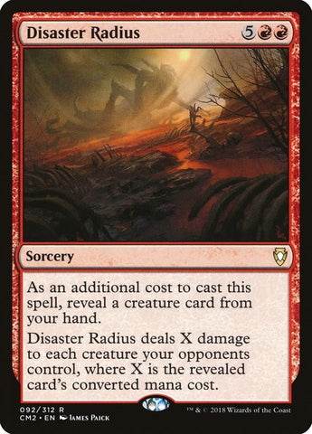 Image for Disaster Radius (92) [Commander Anthology Volume II]