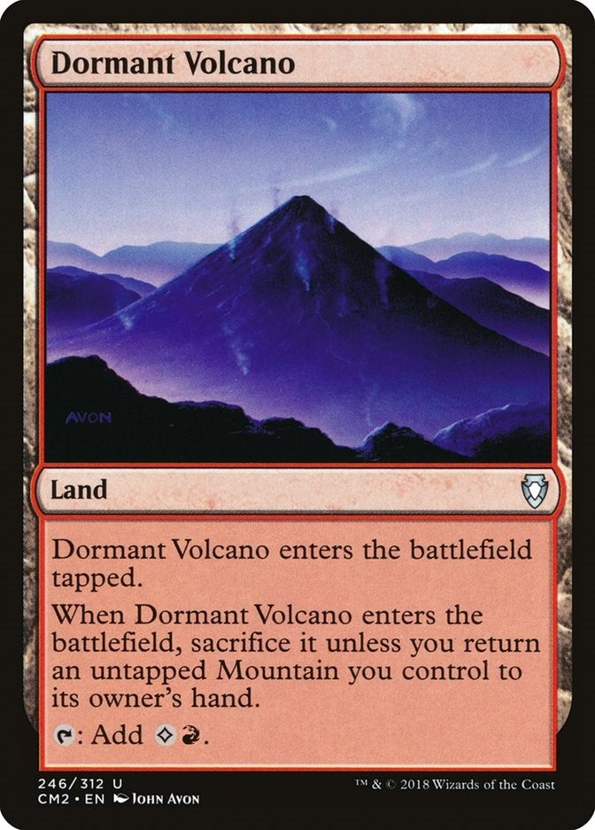 Image for Dormant Volcano (246) [Commander Anthology Volume II]