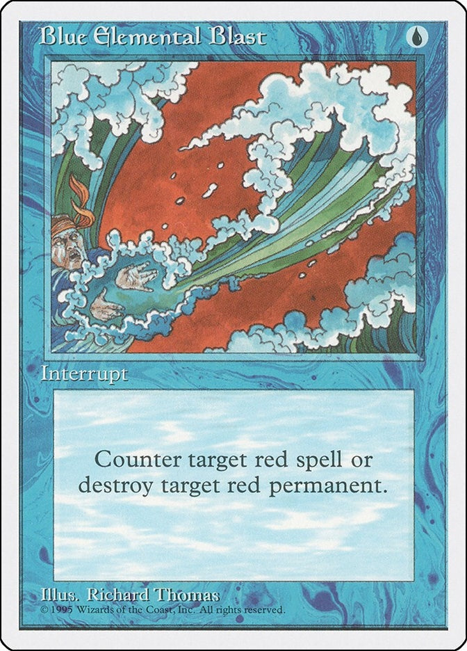 Image for Blue Elemental Blast [Fourth Edition]