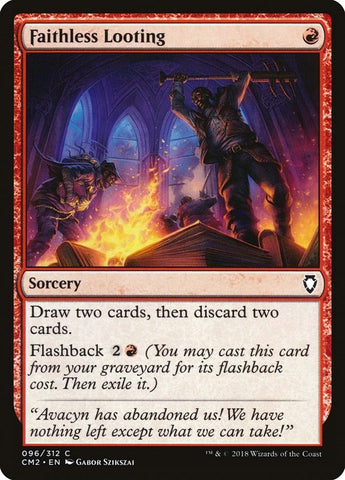 Image for Faithless Looting (96) [Commander Anthology Volume II]