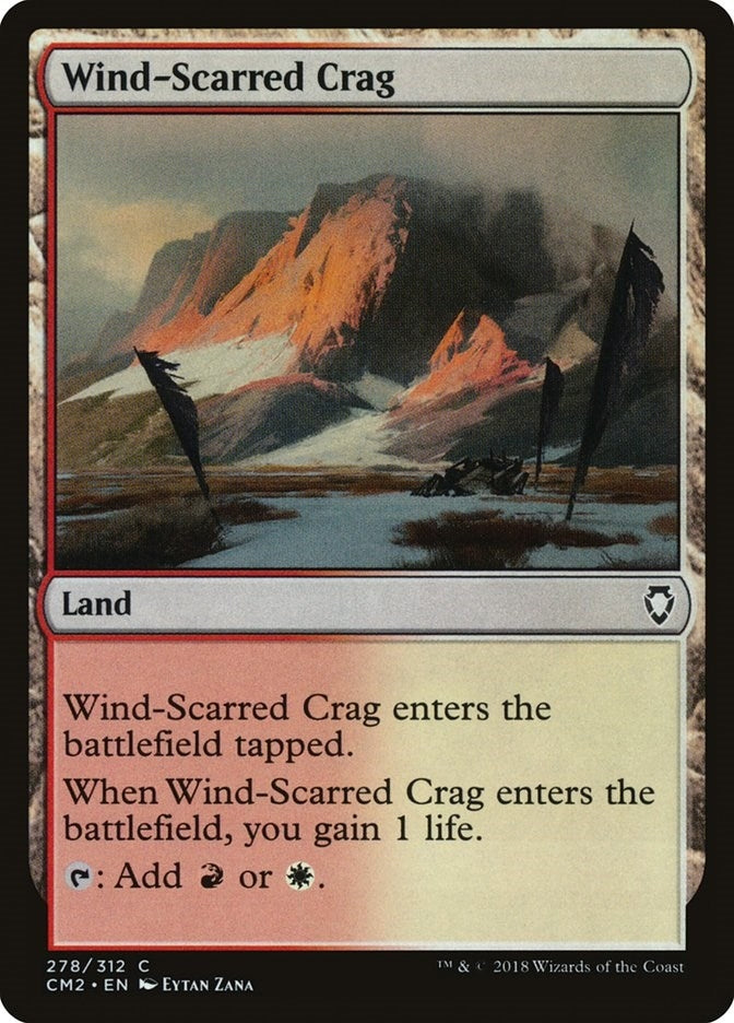 Image for Wind-Scarred Crag (278) [Commander Anthology Volume II]