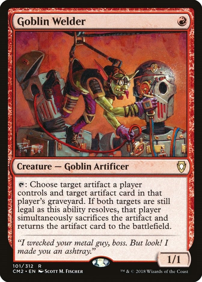 Image for Goblin Welder (101) [Commander Anthology Volume II]