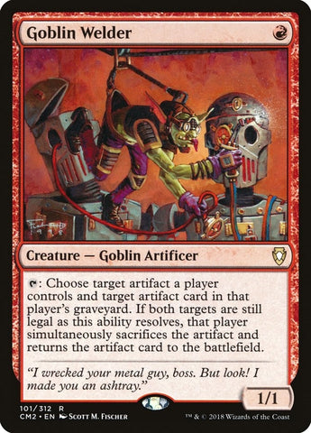 Image for Goblin Welder (101) [Commander Anthology Volume II]