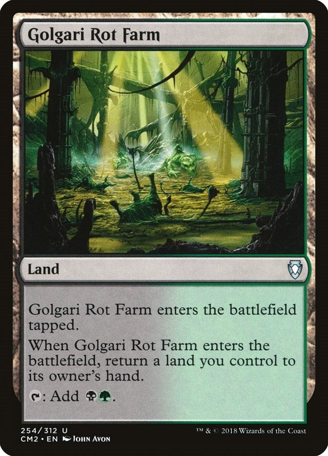 Image for Golgari Rot Farm (254) [Commander Anthology Volume II]
