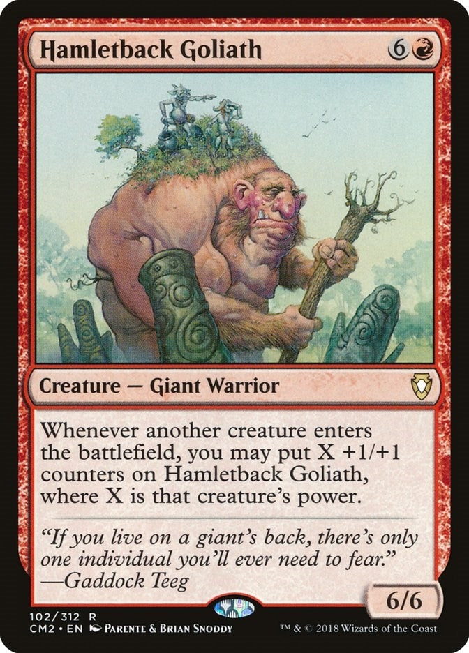 Image for Hamletback Goliath (102) [Commander Anthology Volume II]