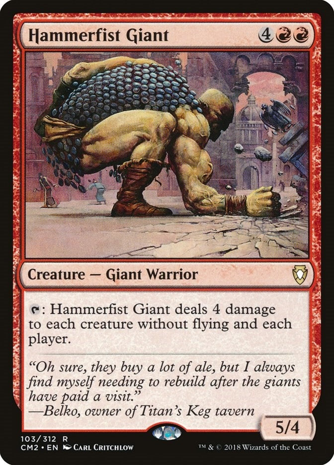 Image for Hammerfist Giant (103) [Commander Anthology Volume II]