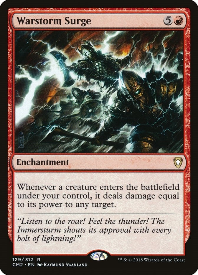 Image for Warstorm Surge (129) [Commander Anthology Volume II]