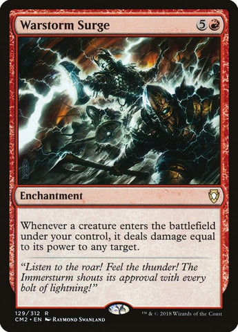Image for Warstorm Surge (129) [Commander Anthology Volume II]