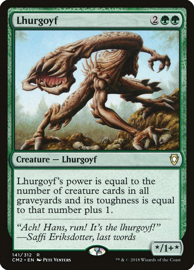Image for Lhurgoyf (141) [Commander Anthology Volume II]