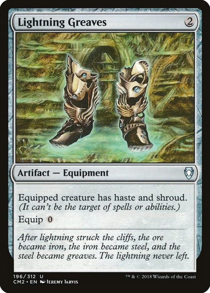 Image for Lightning Greaves (196) [Commander Anthology Volume II]