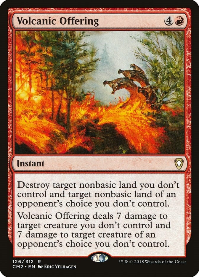 Image for Volcanic Offering (126) [Commander Anthology Volume II]