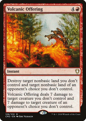 Image for Volcanic Offering (126) [Commander Anthology Volume II]