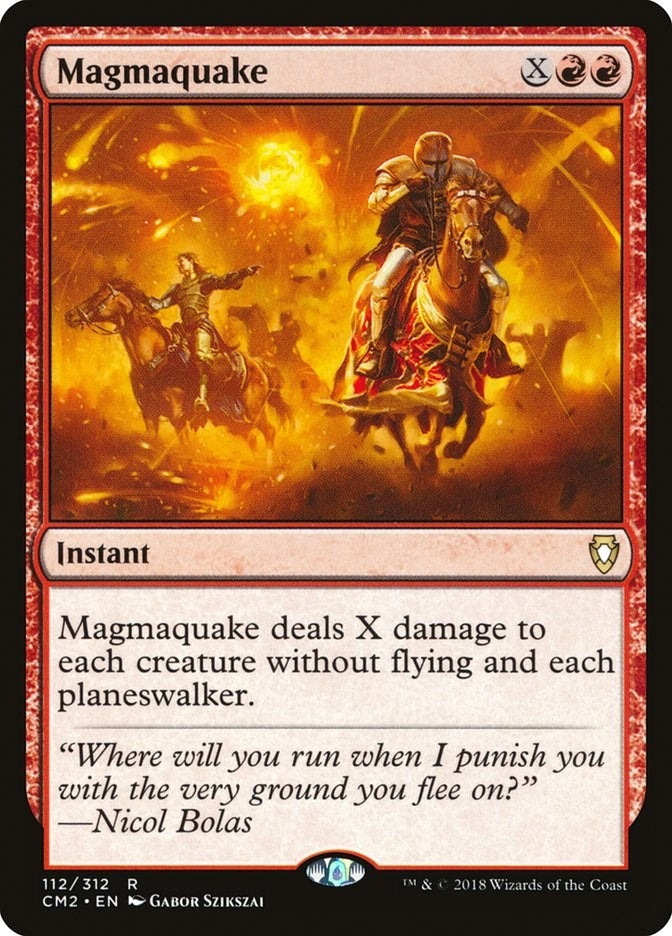 Image for Magmaquake (112) [Commander Anthology Volume II]