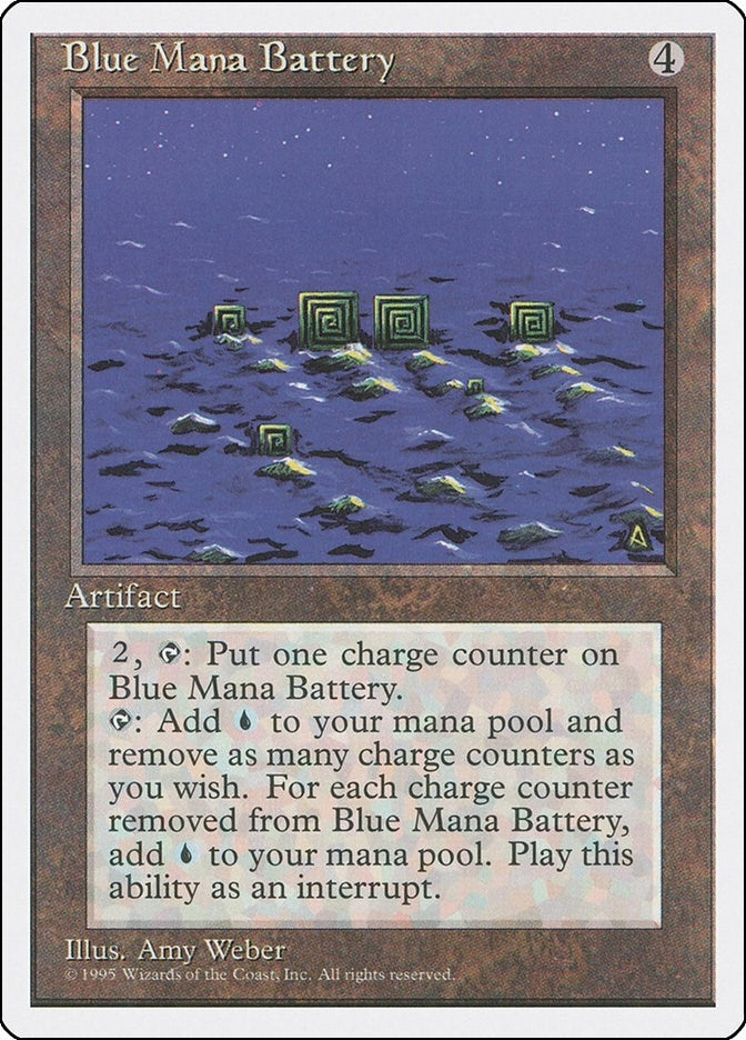 Image for Blue Mana Battery [Fourth Edition]