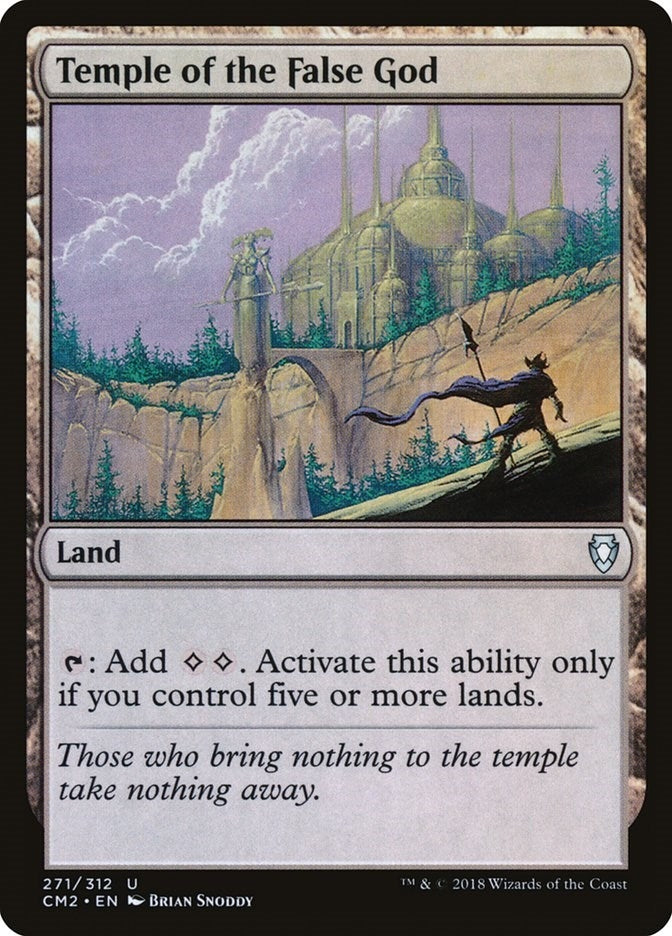 Image for Temple of the False God (271) (271) [Commander Anthology Volume II]