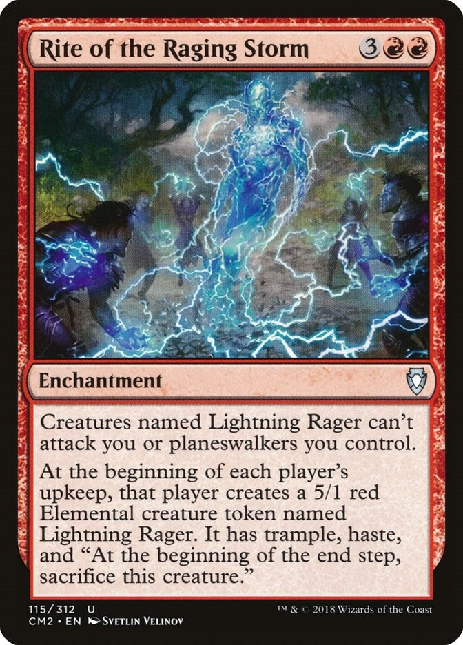Image for Rite of the Raging Storm (115) [Commander Anthology Volume II]