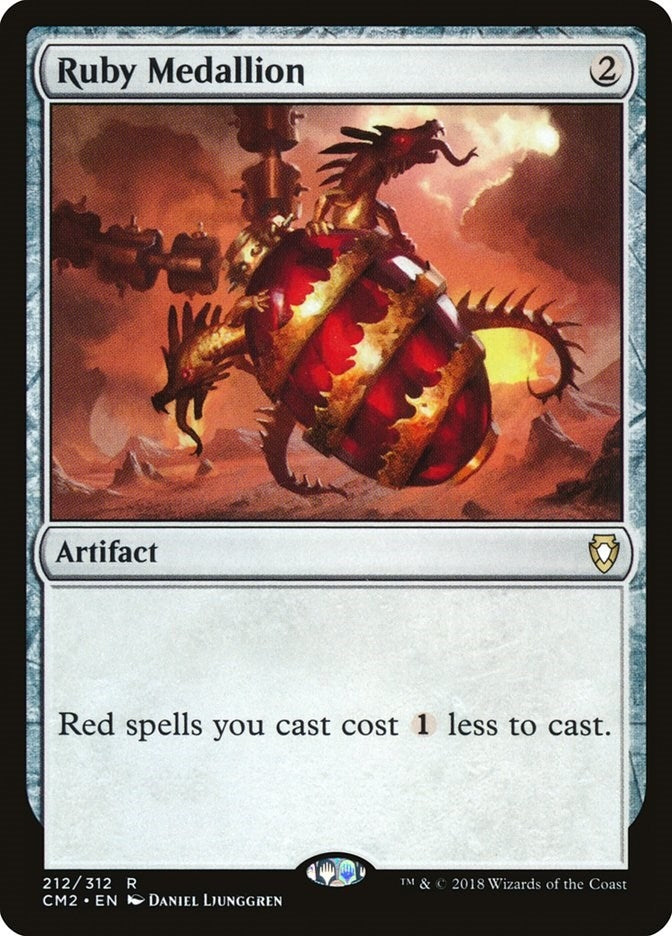 Image for Ruby Medallion (212) [Commander Anthology Volume II]