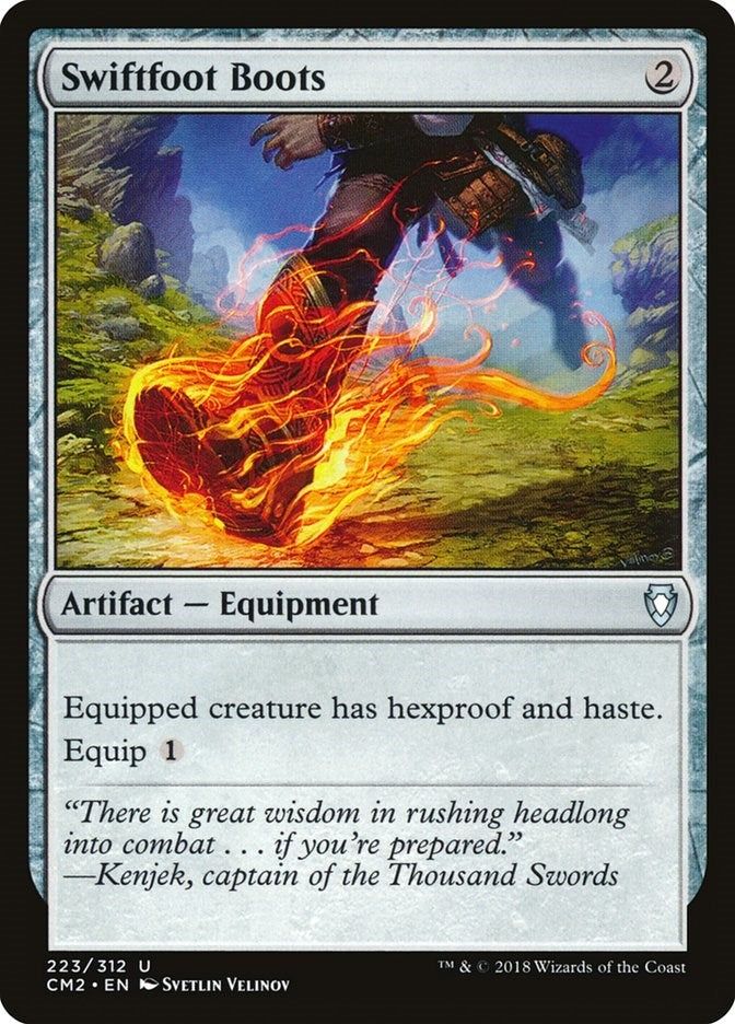 Image for Swiftfoot Boots (223) [Commander Anthology Volume II]