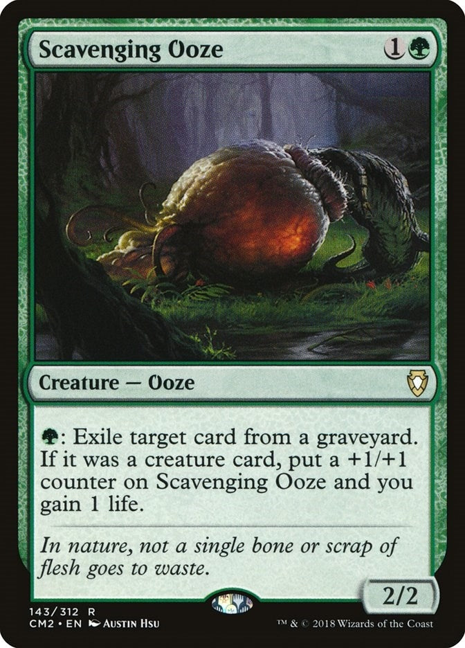 Image for Scavenging Ooze (143) [Commander Anthology Volume II]