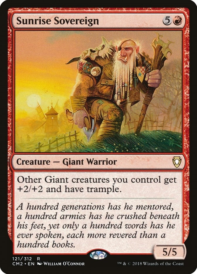 Image for Sunrise Sovereign (121) [Commander Anthology Volume II]