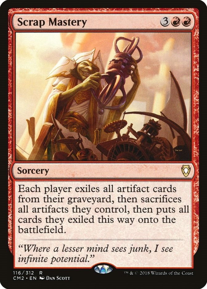 Image for Scrap Mastery (116) [Commander Anthology Volume II]