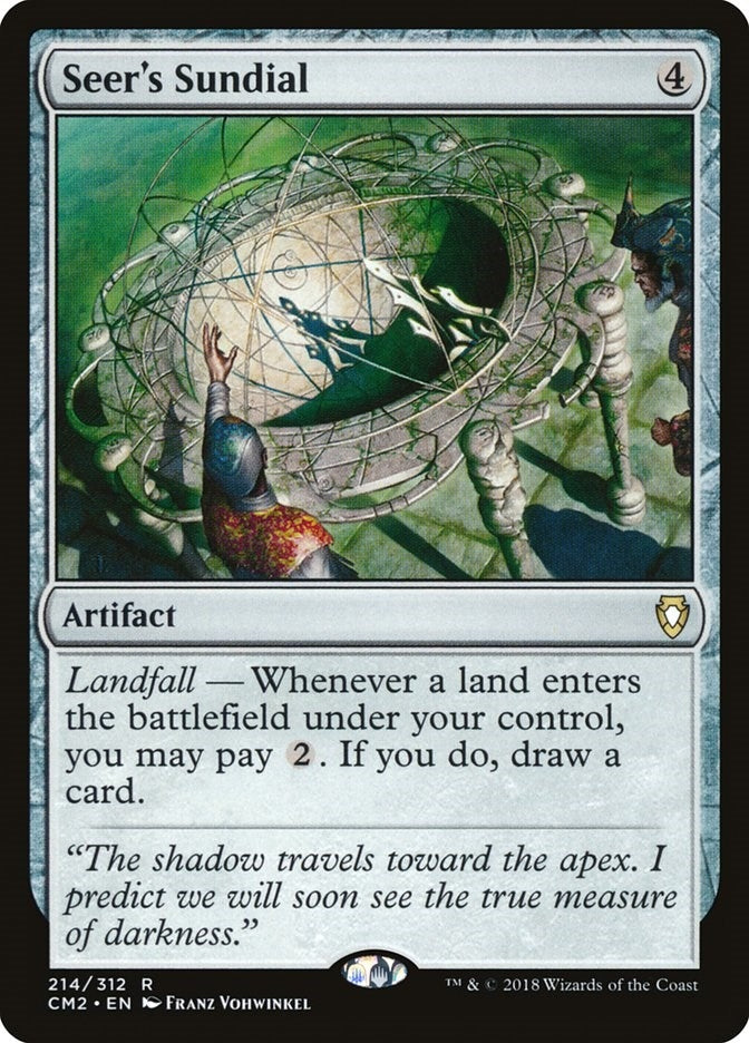 Image for Seer's Sundial (214) [Commander Anthology Volume II]